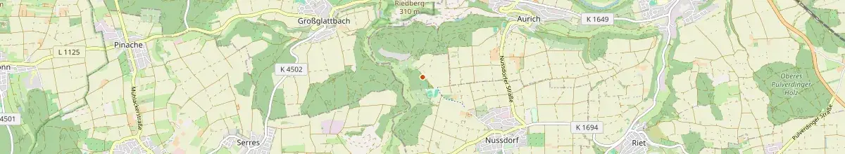 Karte mit den Selbstversorgerhäusern in Landkreis Ludwigsburg