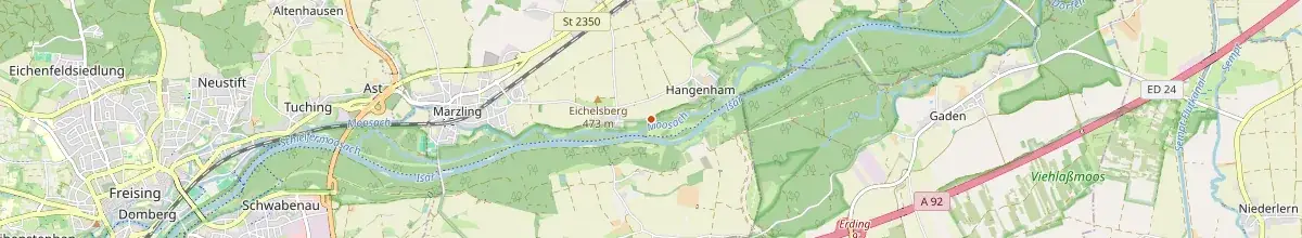 Karte mit den Selbstversorgerhäusern in Marzling