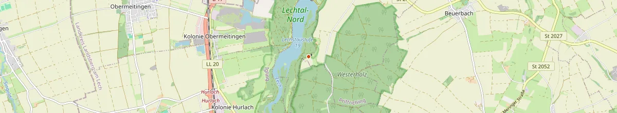 Karte mit den Selbstversorgerhäusern in Scheuring