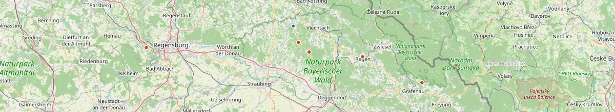 Karte mit den Selbstversorgerhäusern in Rattenberg