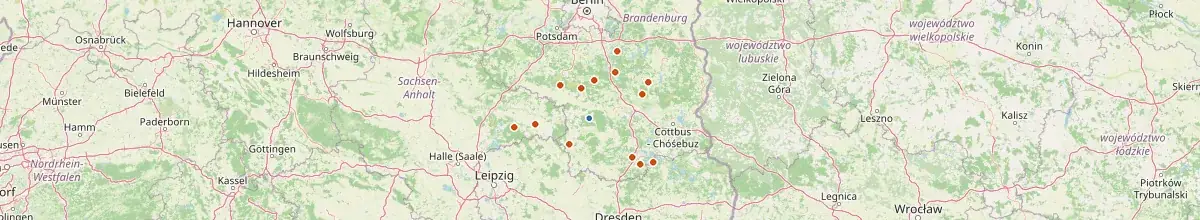 Karte mit den Selbstversorgerhäusern in Lebusa