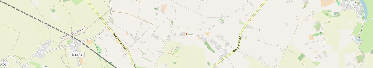 Karte mit den Selbstversorgerhäusern in Letschin