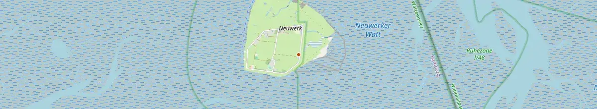Karte mit den Selbstversorgerhäusern in Hamburg-Mitte