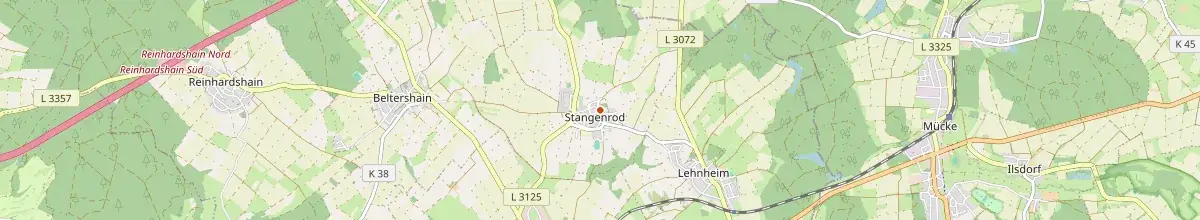 Karte mit den Selbstversorgerhäusern in Grünberg