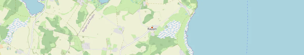 Karte mit den Selbstversorgerhäusern in Rappin