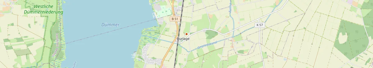 Karte mit den Selbstversorgerhäusern in Hüde