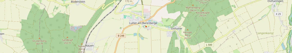Karte mit den Selbstversorgerhäusern in Lutter am Barenberge