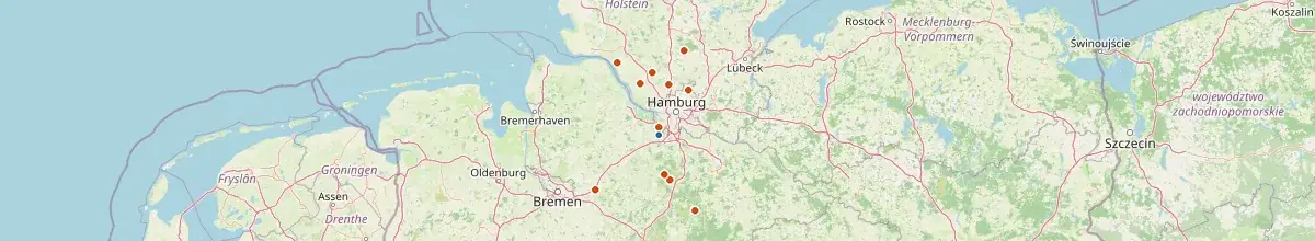 Karte mit den Selbstversorgerhäusern in Sprötze