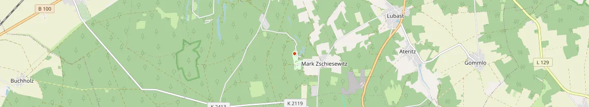 Karte mit den Selbstversorgerhäusern in Kemberg