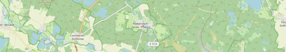 Karte mit den Selbstversorgerhäusern in Malschwitz