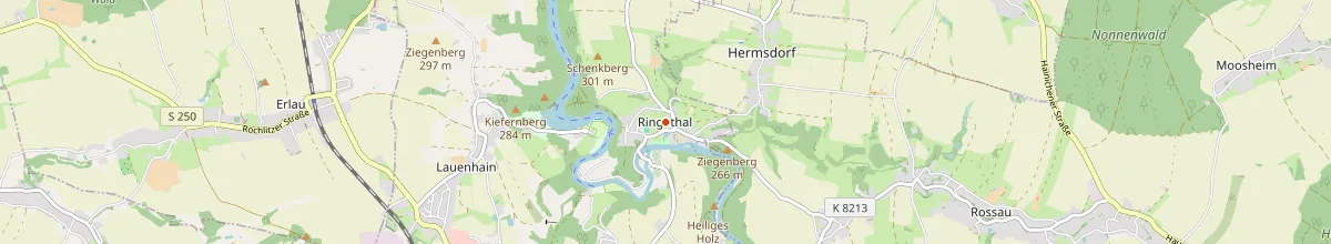 Karte mit den Selbstversorgerhäusern in Mittweida