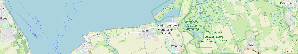 Karte mit den Selbstversorgerhäusern in Stein