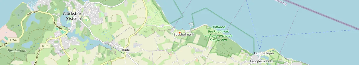 Karte mit den Selbstversorgerhäusern in Munkbrarup