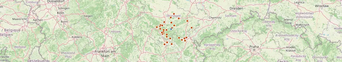 Karte mit den Selbstversorgerhäusern in Rohrbach